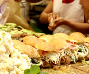Preparación de las Cemitas Poblanas.